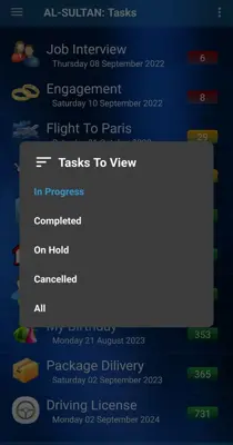 Tasks android App screenshot 0